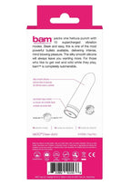 VeDO Bam Rechargeable Silicone Bullet Vibrator - Foxy Pink