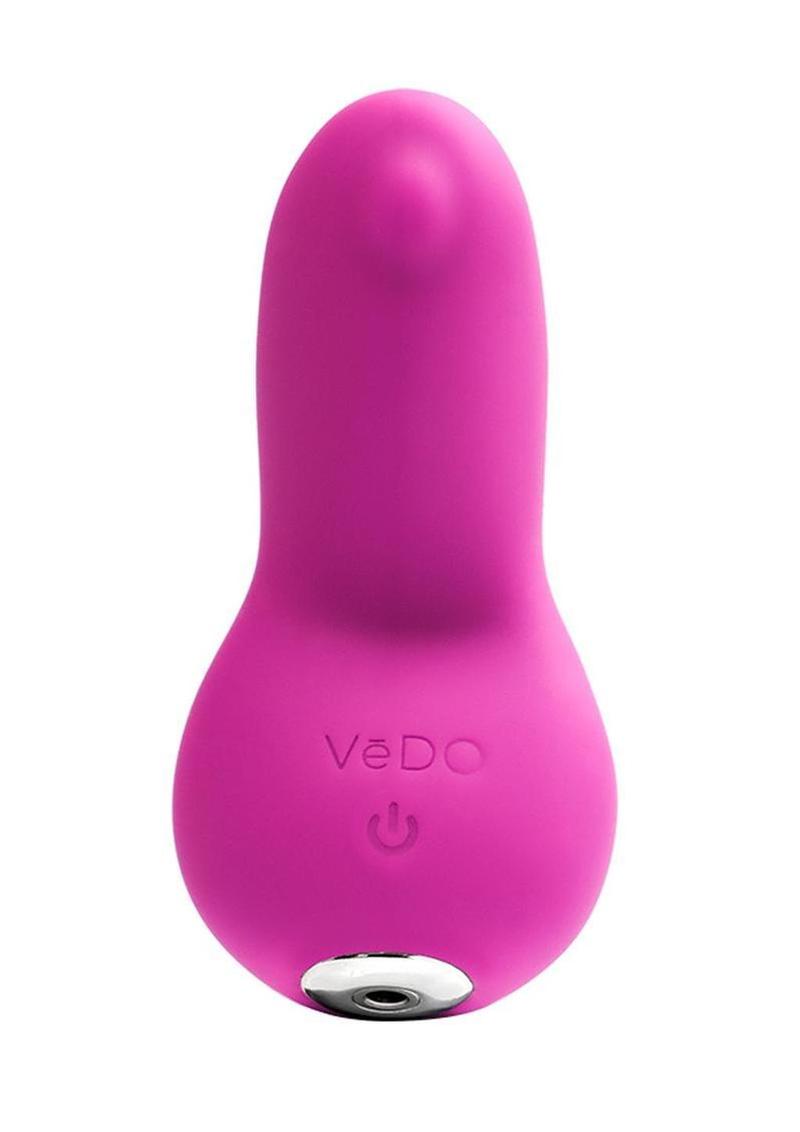 VeDO Izzy Rechargeable Silicone Massager - Vixen Violet