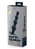 VeDO Earth Quaker Rechargeable Silicone Anal Beads - Just Black