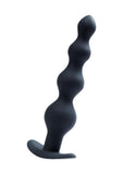 VeDO Earth Quaker Rechargeable Silicone Anal Beads - Just Black