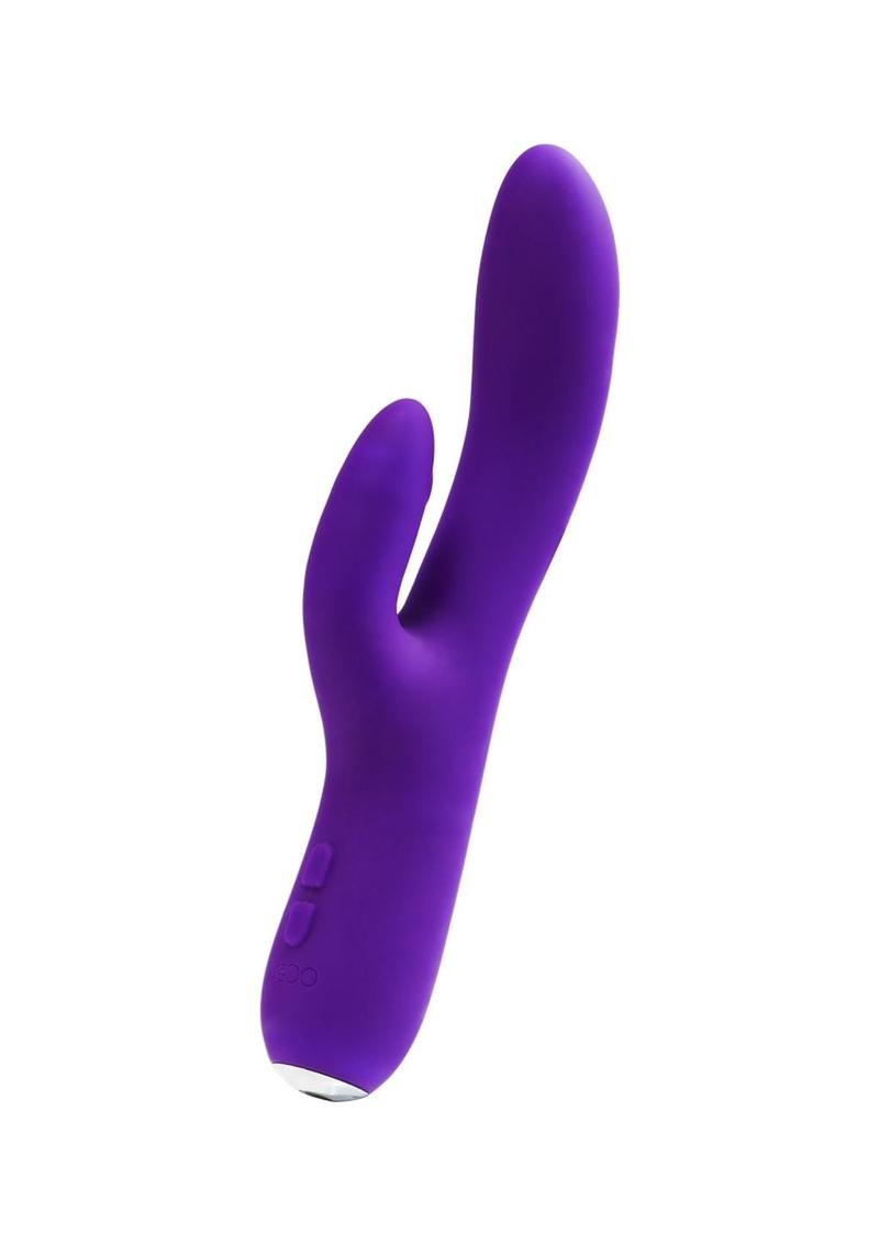 VeDO Rockie Rechargeable Silicone Rabbit Vibrator - Into You Indigo