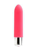 VeDO Bam Mini Rechargeable Silicone Bullet Vibrator - Foxy Pink