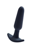 VeDO Bump Rechargeable Silicone Anal Vibrator - Just Black