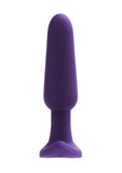 VeDO Bump Rechargeable Silicone Anal Vibrator - Deep Purple