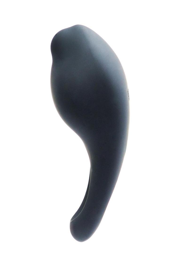 VeDO Roq Rechargeable Vibrating Silicone Cock Ring - Just Black