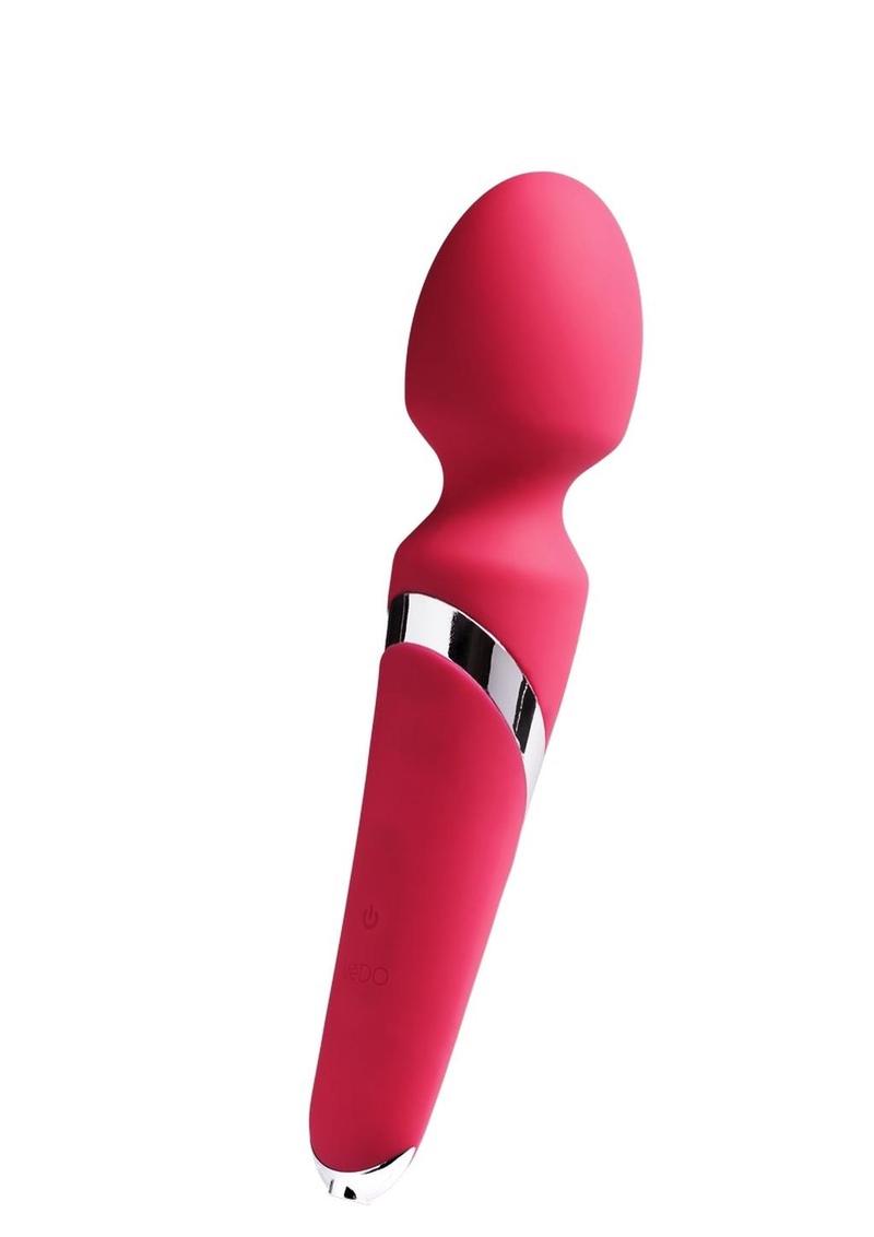 VeDO Wanda Rechargeable Silicone Wand Massager - Foxy Pink