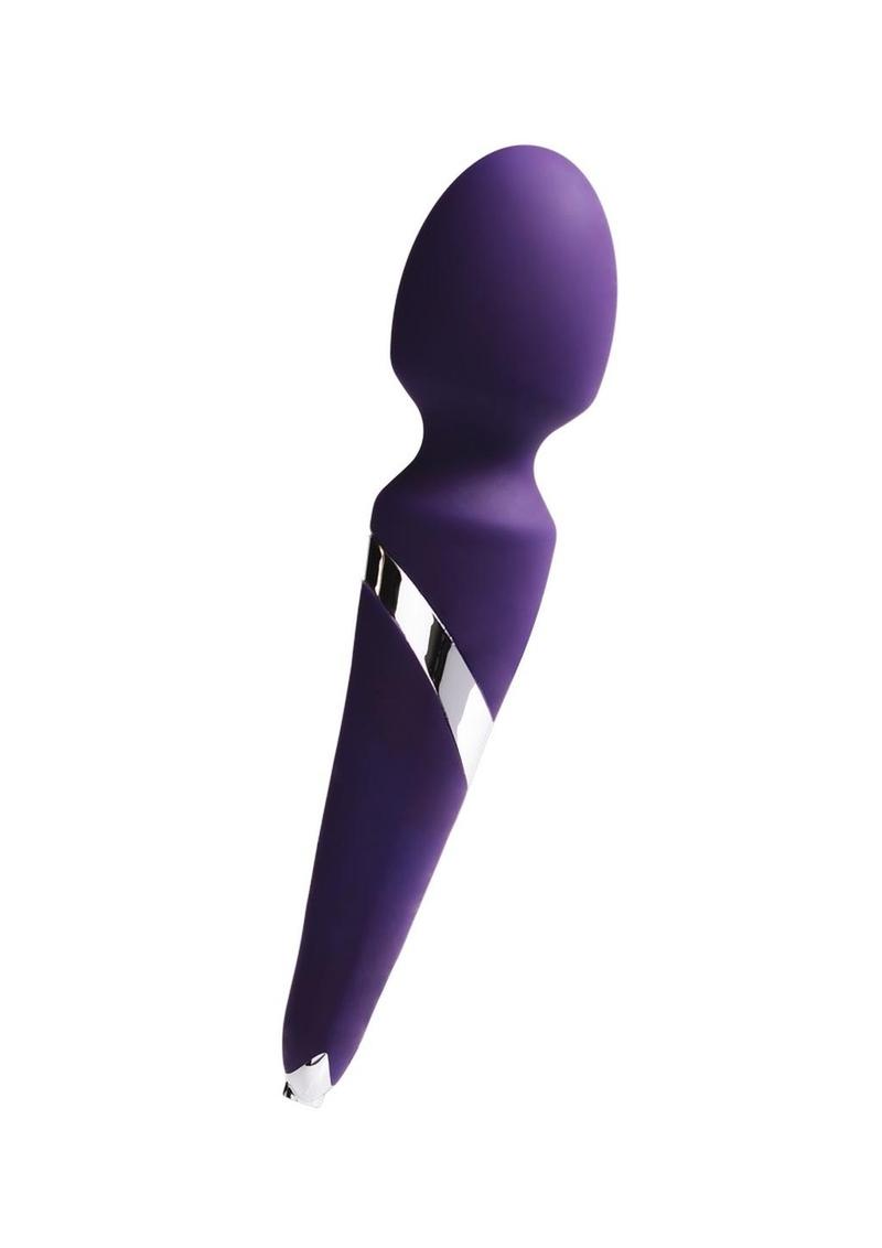VeDO Wanda Rechargeable Silicone Wand Massager - Deep Purple