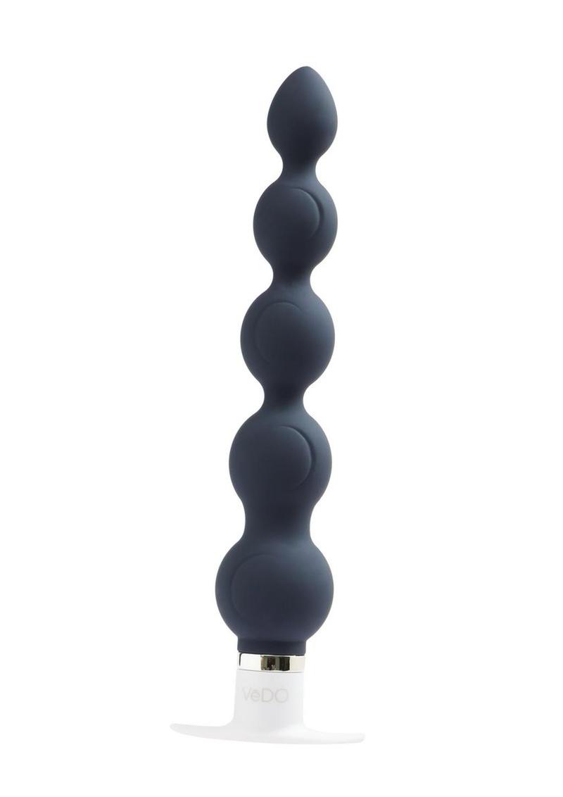 VeDO Quaker Silicone Anal Vibrator - Just Black