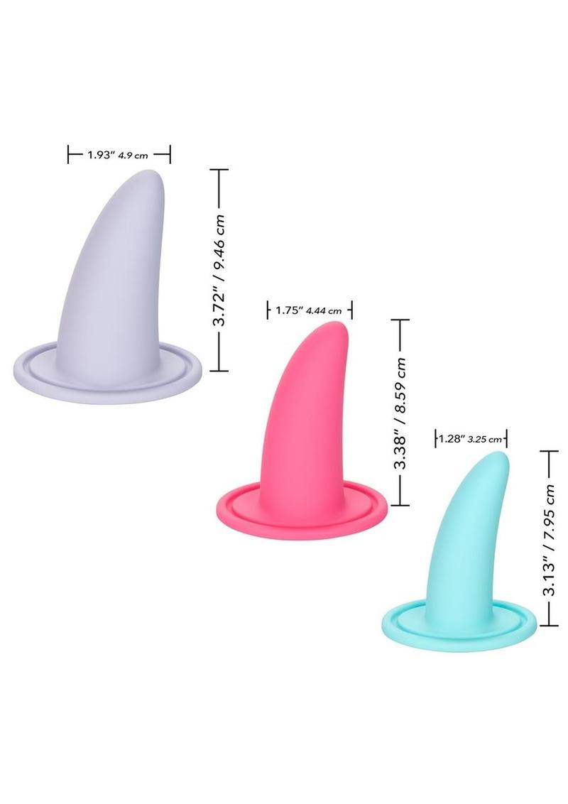 She-ology Advanced 3pc Wearable Dilator Set - Assorted Colors