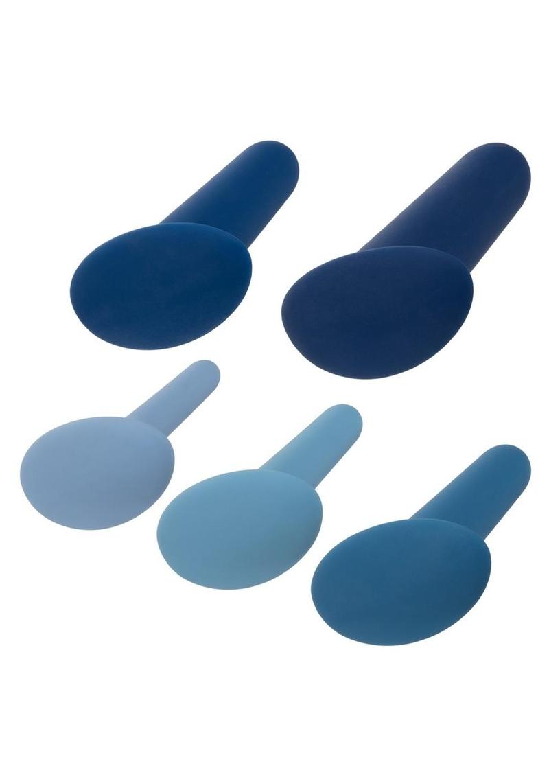 They Ology Wearable Anal Trainer (5 Piece Set) - Blue