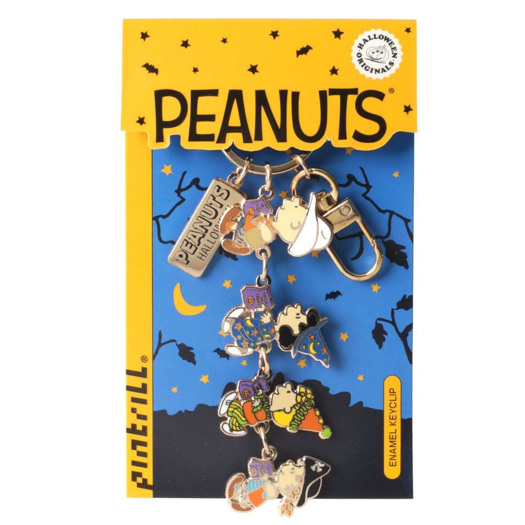 Peanuts Halloween Gang Keyclip