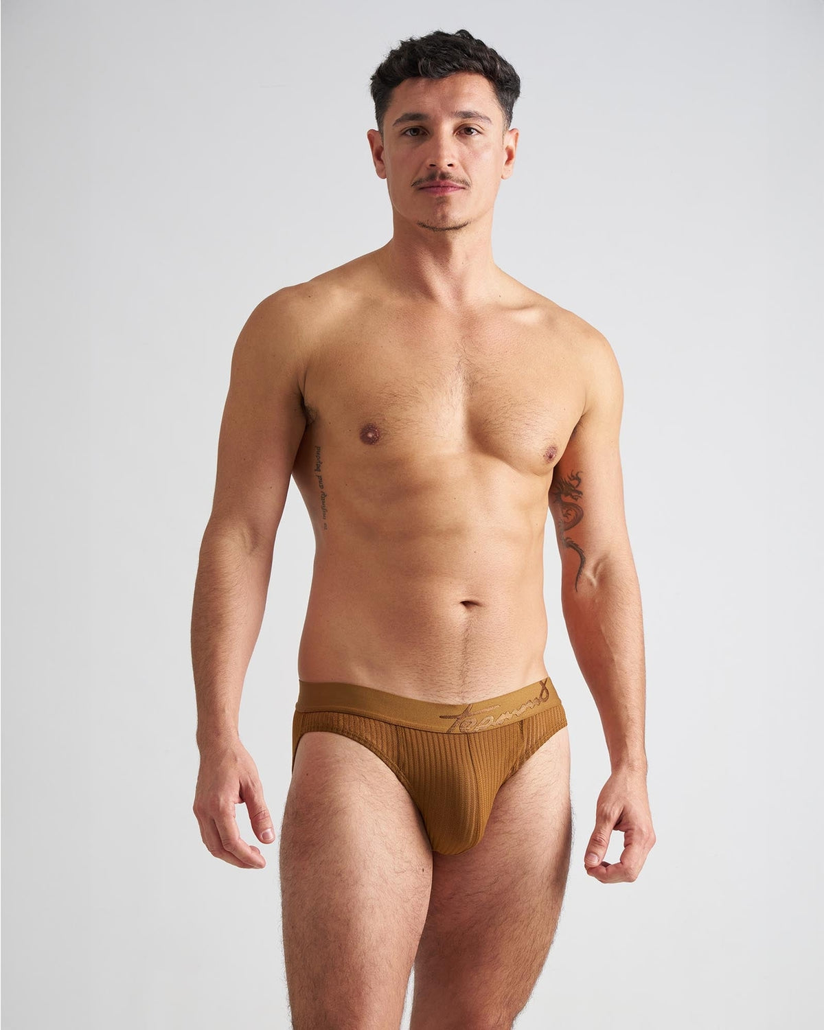 TEAMM8 Casanova Brief - Brass