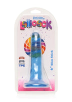 Lollicock Slim Stick Dildo 6in - Berry Ice