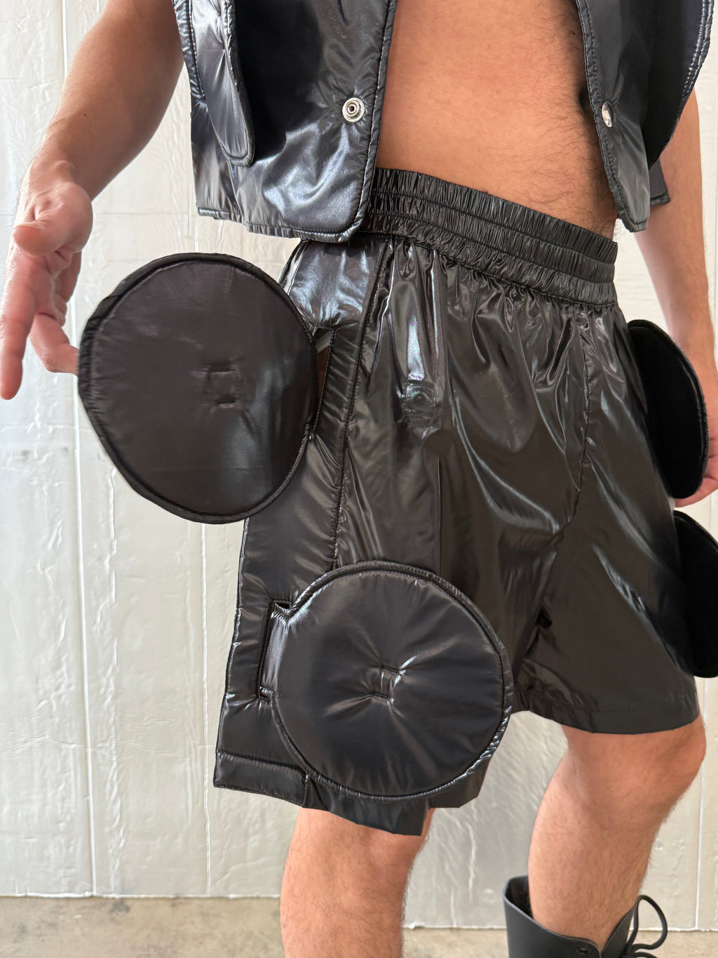 Walter Van Beirendonck Circle Shorts