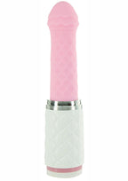 Pillow Talk Feisty Rechargeable Silicone Thrusting and Vibrating Massager - Pink