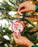 Bah Humbug Needlepoint Ornament