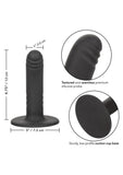 Boundless Silicone Ridged Probe 4.75in - Black