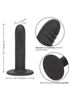 Boundless Silicone Ridged Probe 6in - Black