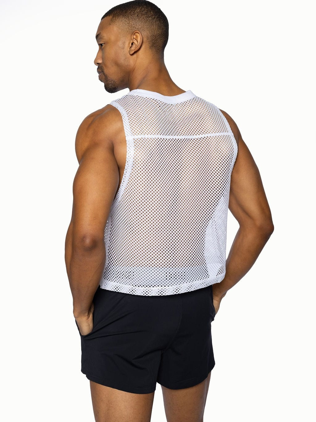BIKE Sleeveless Practice Jersey - White