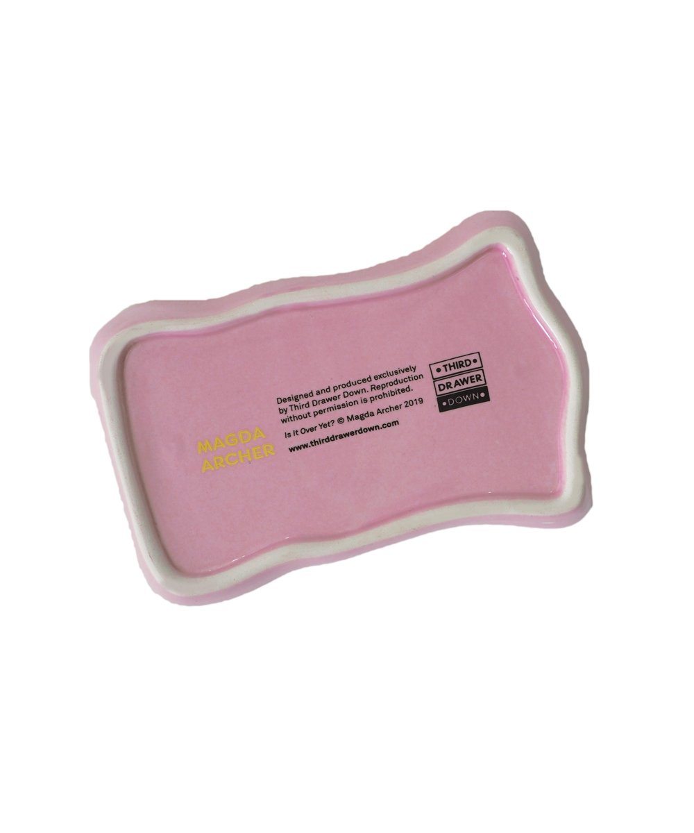 Is It Over Yet Trinket Tray by Magda Archer x Third Drawer Down