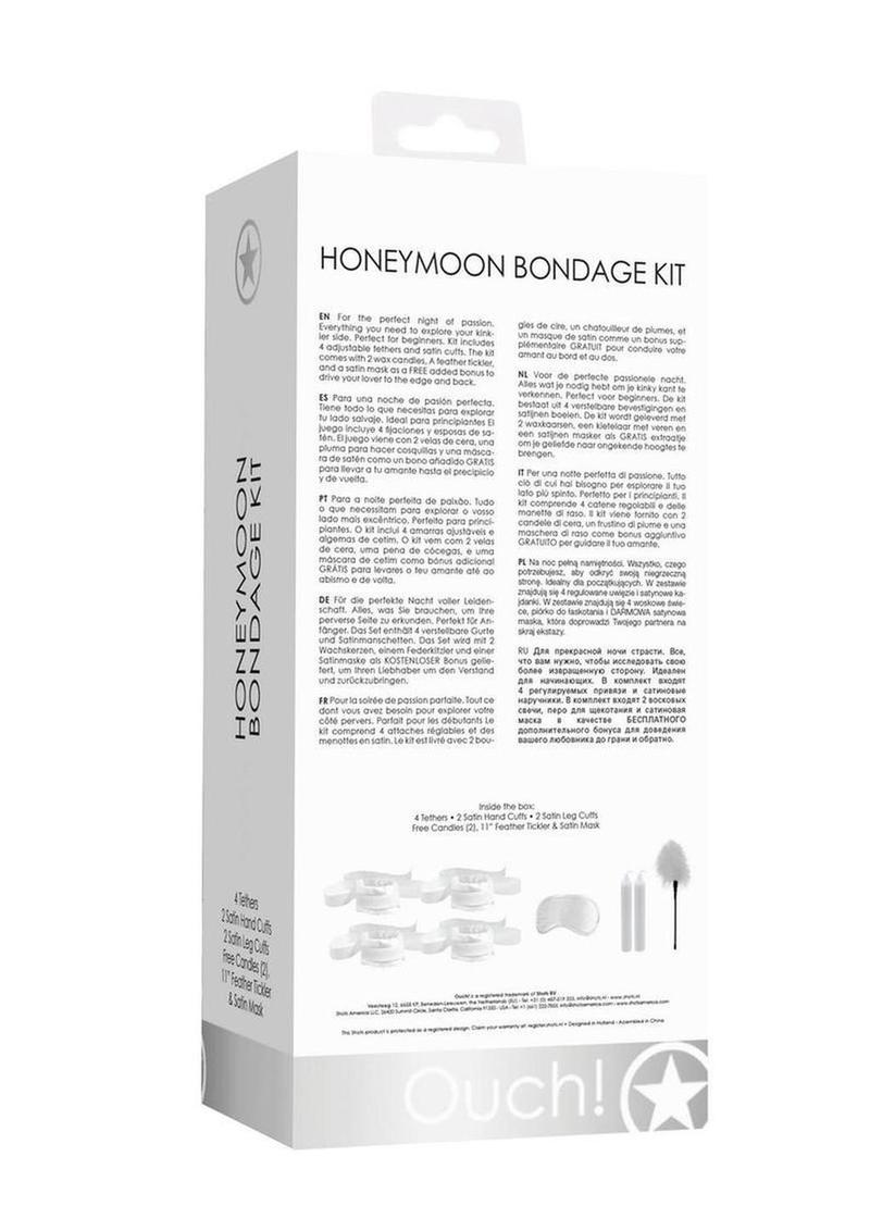 Ouch! Kits Beginners Bondage Kit 5pc - White