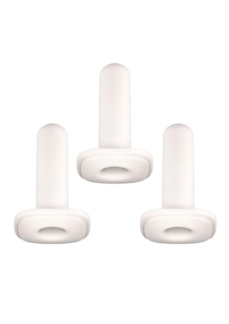 Kiiroo Onyx+ Replacement Sleeve 3 Per Pack - Standard Fit - White