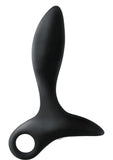 Anal-Ese Collection Rechargeable Vibrating Silicone Alpha Probe #1 - Black