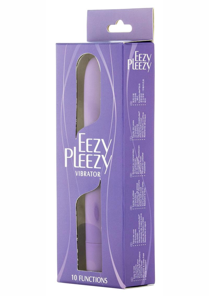 Simple & True Eezy Pleezy Vibrator 7in - Purple