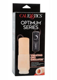 Optimum Series Vibrating Oro Simulator Masturbator with Wired Remote Control - Vanilla
