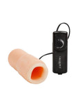 Optimum Series Vibrating Oro Simulator Masturbator with Wired Remote Control - Vanilla