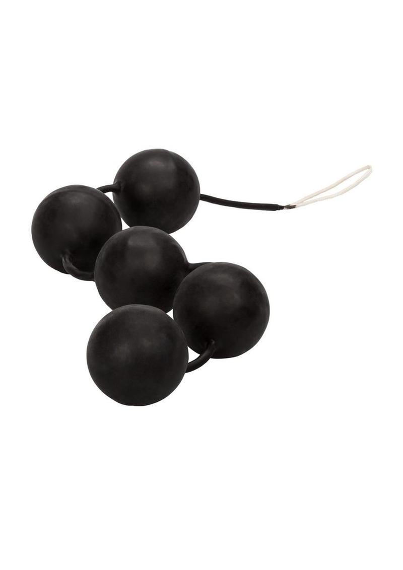 Power Balls Latex Dipped Kegel Balls - Black