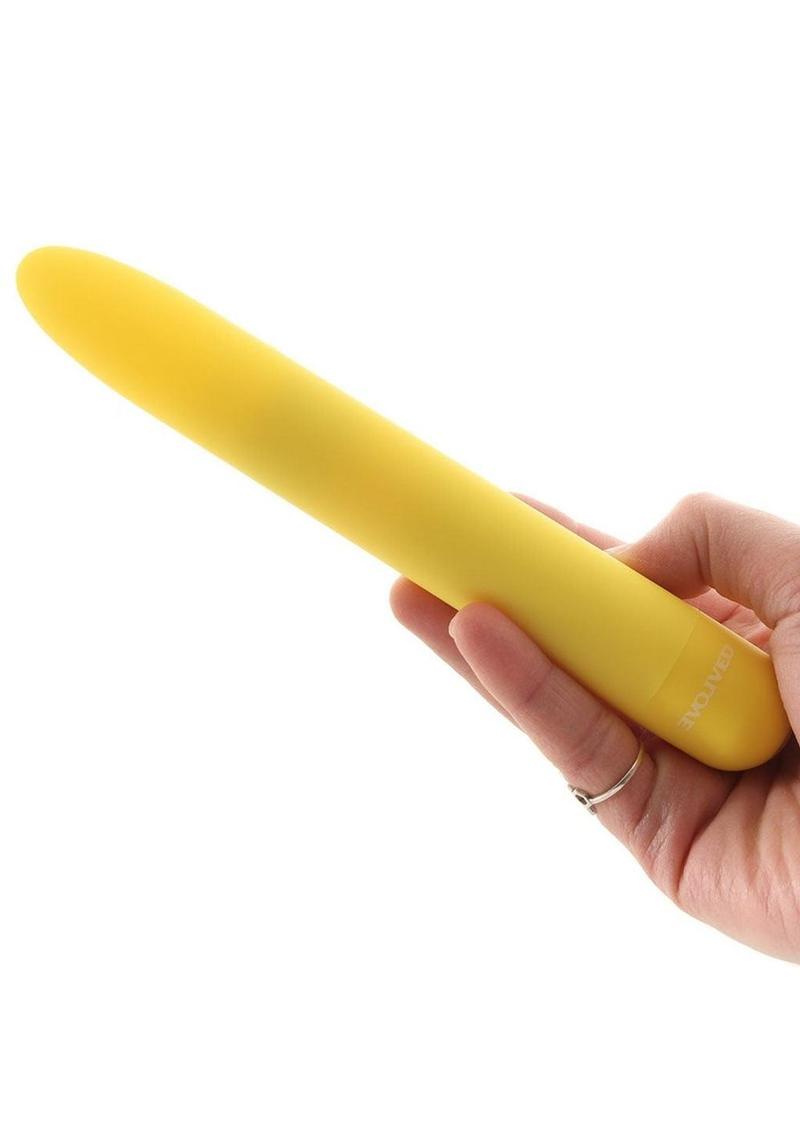 Sunny Sensations Rechargeable Vibrator - Yellow