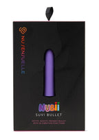 Sensuelle Nubii 15 Function Rechargeable Bullet Vibrator - Ultra Violet