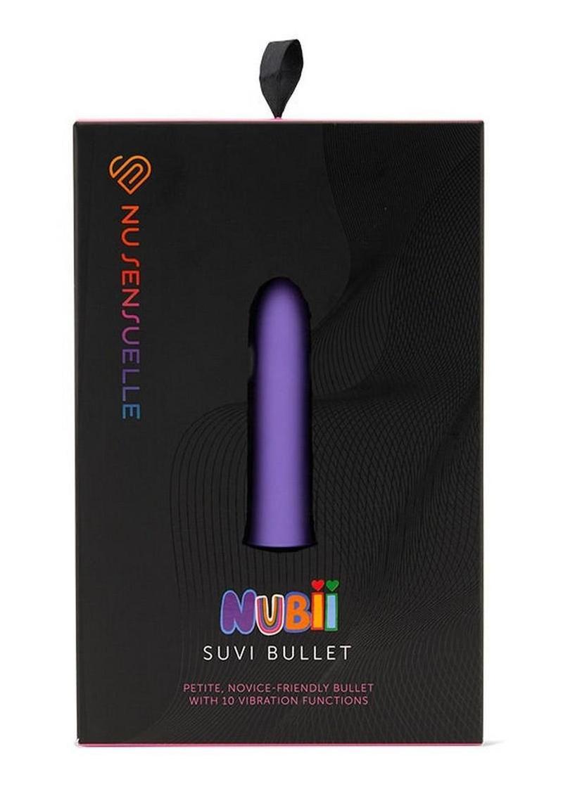 Sensuelle Nubii 15 Function Rechargeable Bullet Vibrator - Ultra Violet
