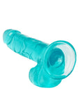 Size Queen Dildo - 6in - Blue