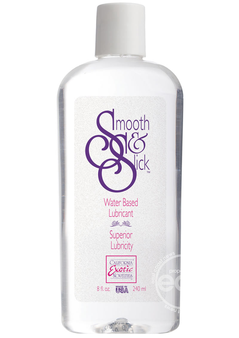 Smooth & Slick Water Based Lubricant 8oz
