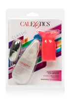 Classic Pussy Pleaser Clit Arouser with Bullet and Wired Remote Control - Pink