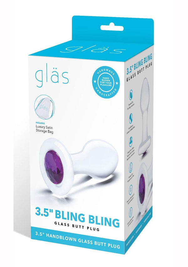 Gläs Jewel Anal Plug