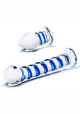 Gläs Swirly Dildo & Buttplug Set (2 Piece)