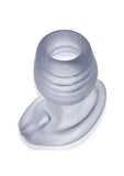 Glowhole 1 Light Up Hollow Butt Plug - Small - Cool Ice