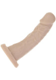 Addiction Toy Collection Edward Silicone Curved Dildo 6in - Vanilla