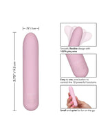 Slay #CharmMe Silicone Rechargeable Mini Vibrator - Pink