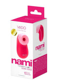 VeDO Nami Rechargeable Sonic Clitoral Vibrator - Foxy Pink