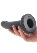 VeDO Strapped Silicone Rechargeable Vibrating Strap On with Remote Control - Just Black