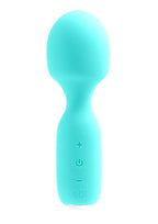 VeDO Wini Silicone Rechargeable Mini Wand Massager - Tease Me Turquoise