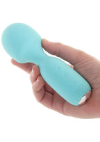 VeDO Wini Silicone Rechargeable Mini Wand Massager - Tease Me Turquoise