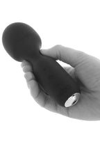 VeDO Wini Silicone Rechargeable Mini Wand Massager - Just Black