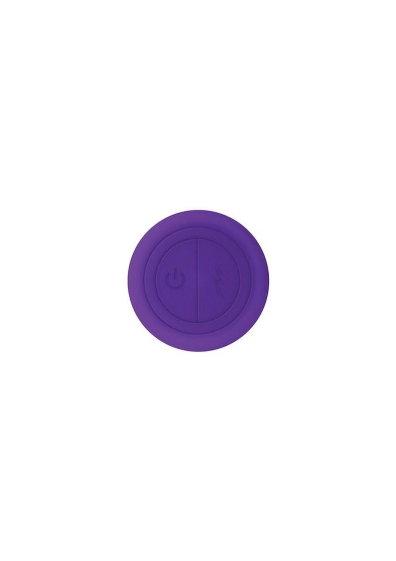 Sweet Spot Silicone Rechargeable G-Spot Vibrator - Purple