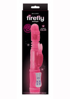 Firefly Thumper Glow In The Dark Thrusting & Rotating Rabbit - Pink