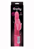 Firefly Lola Glow In The Dark Thrusting & Rotating Rabbit - Pink